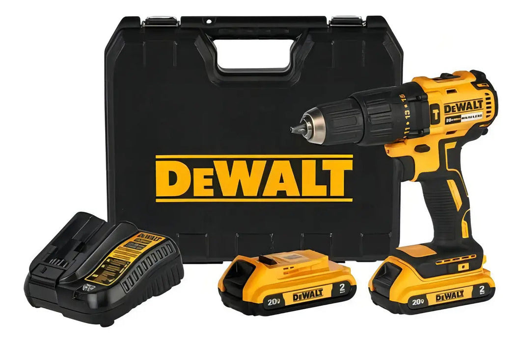 Kit Taladro Percutor 1/2" 20V Max Dewalt DCD7781D2-B2 Amarillo