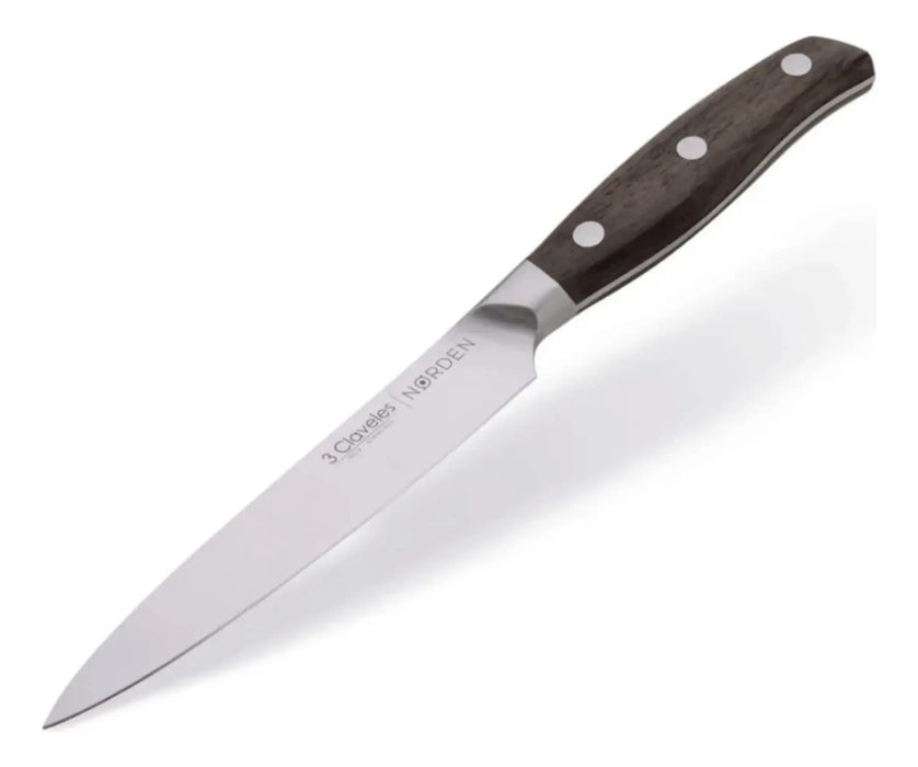 Cuchillo Tres Claveles Forjado Norden Cocina 13,0 Cms