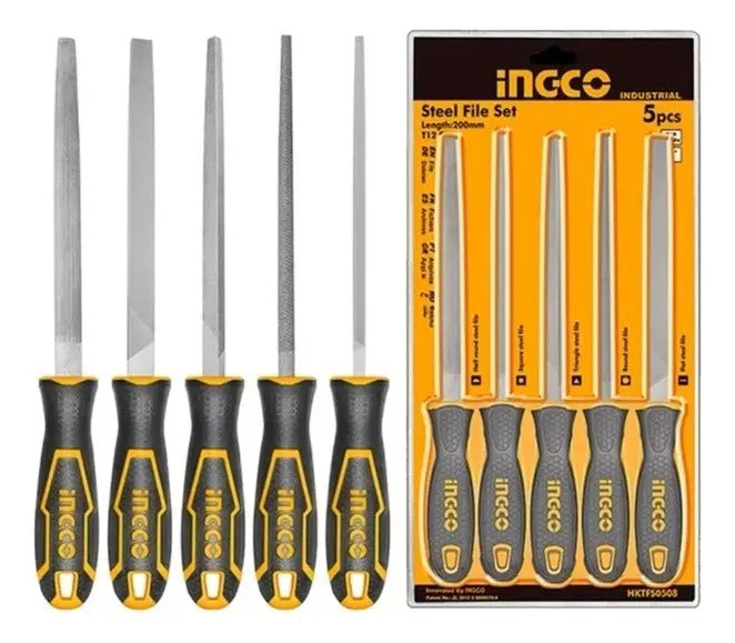 Set De Limatones Para Metal 5 Piezas