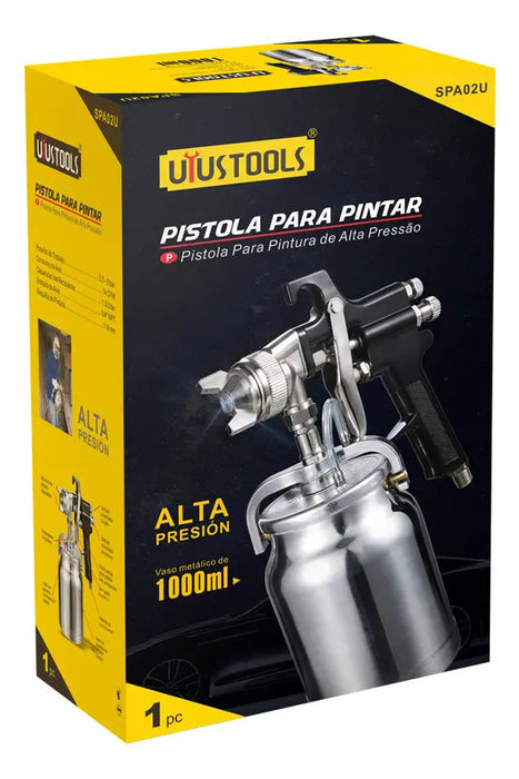 Pistola Pintar 1,8mm 1 Lt Conex 1/4'' Uyustools