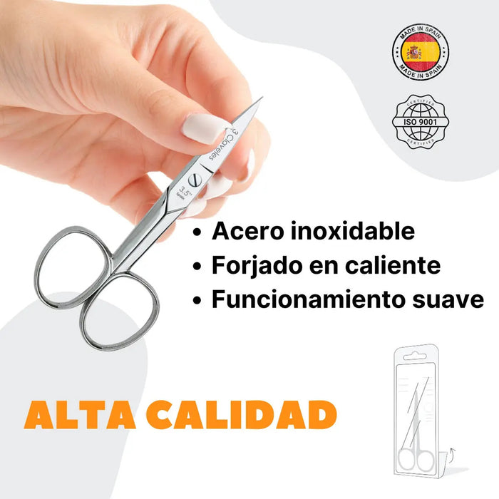 Tijera Recta Para Uñas 9 Cms