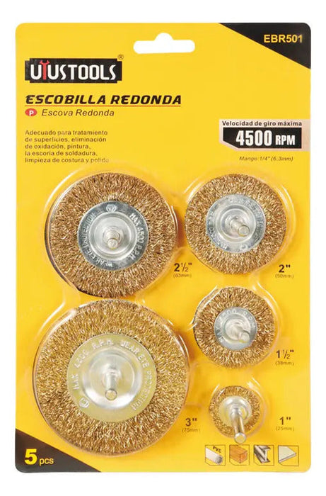 Set 5 Pcs Grata Ondulada P/taladro