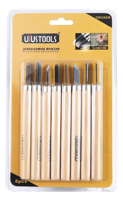 Juego Gubias 8 Pcs