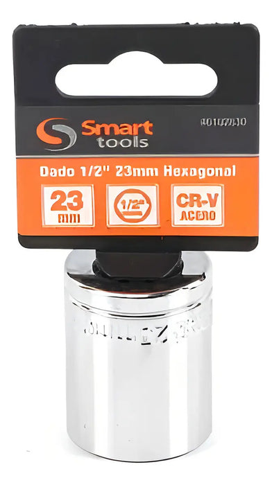 Dado Corto 1/2'' Hexagonal 23mm