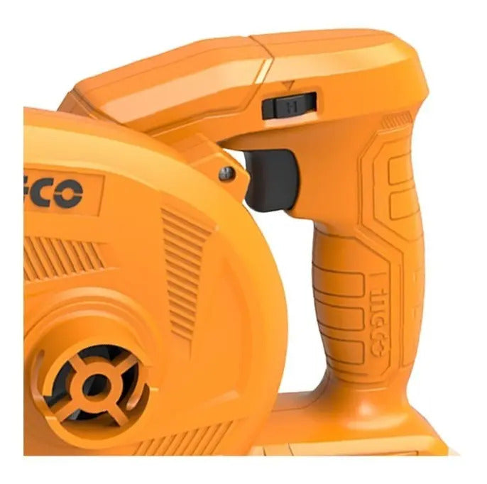Soplador/aspirador Inalámbrico S/batería, S/ Cargador Ingco Naranja
