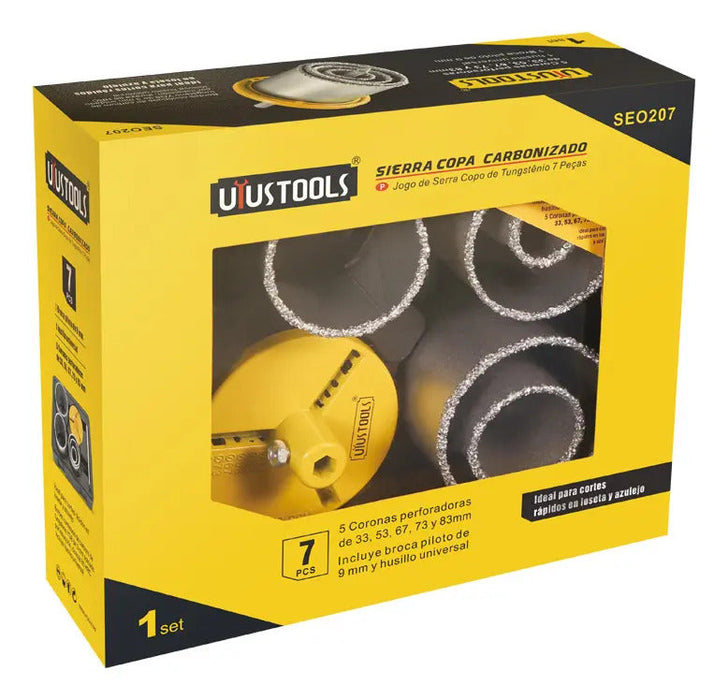 Set 7 Pcs Sierra Copa Diamantada Uyustools