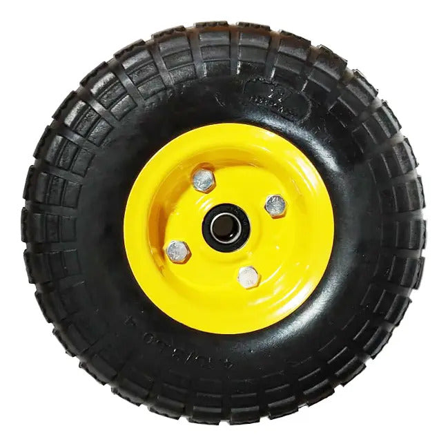 Rueda Carro Maciza M/pu 10"