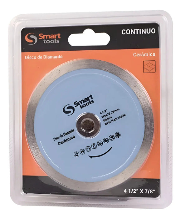 Disco Diamantado Corte Humedo 4 1/2'' X 22mm