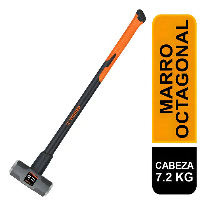 Combo 16 Lbs Mango Fibra Vidrio 36 Pulgadas
