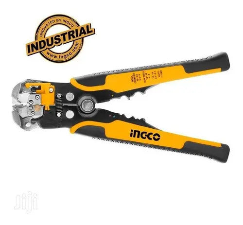 Crimpeadora y Pelacables Automático 3 en 1 Profesional Ingco