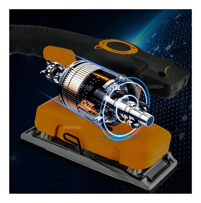 Lijadora Orbital Eléctrica Ingco FS3208 320W Naranja
