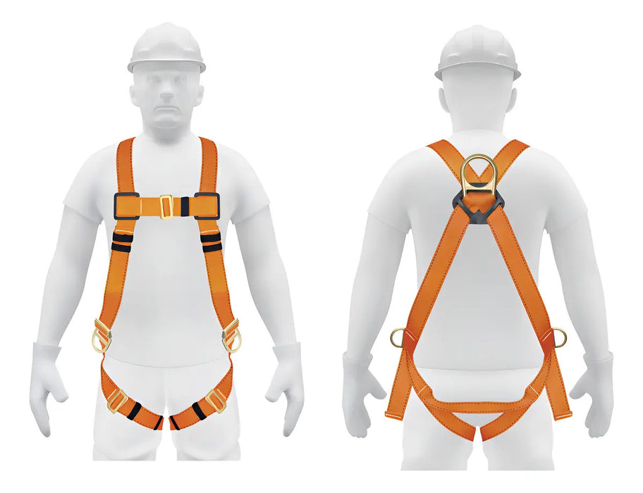 Arnés Truper Talla 40 Posicionamiento Naranja