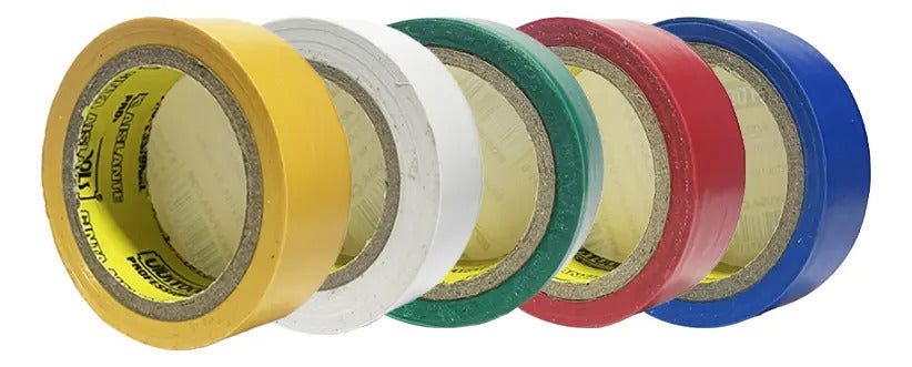 Huincha Aisladora Color 18mm X 9m