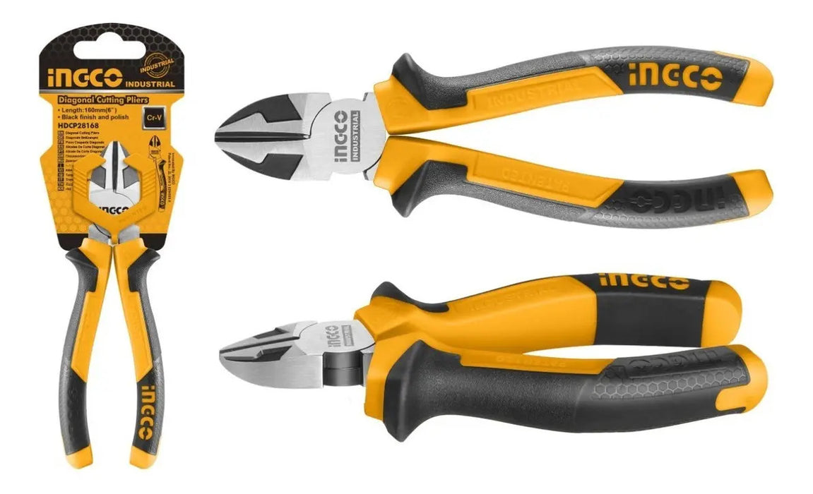 Alicate de Corte Diagonal Industrial Ingco 6''