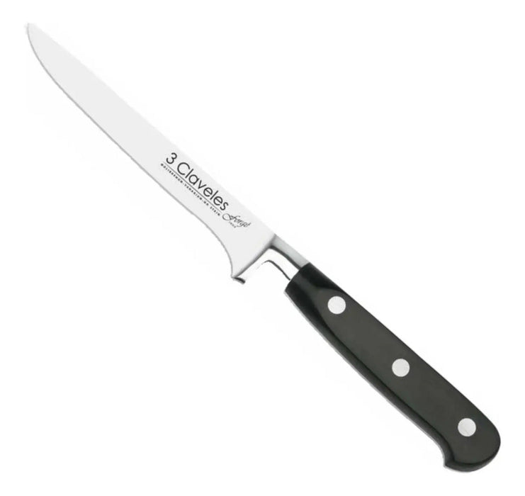 Cuchillo Deshuesar 13cm Inox Forjado Forge Tres Claveles