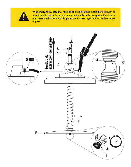 Bomba Inyectora De Grasa 24 Kg