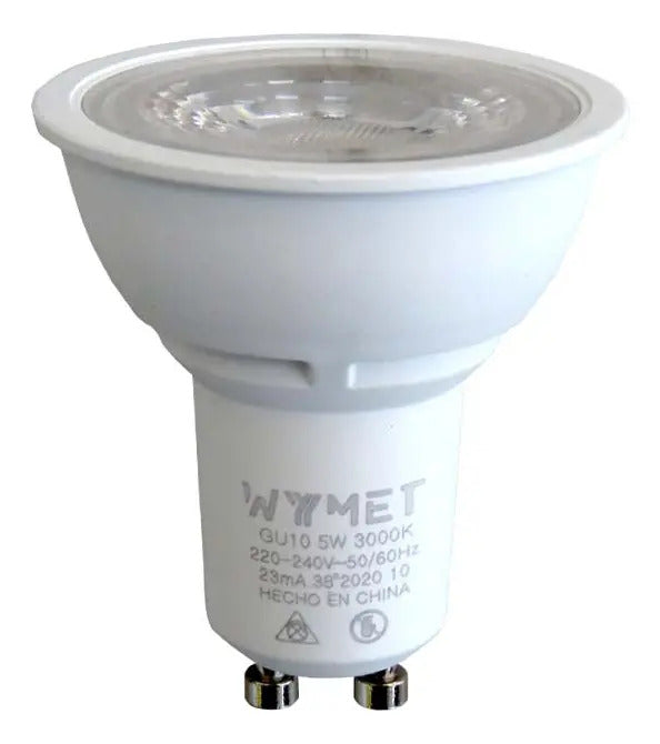 Led Gu10 5w 3000k Luz Calida