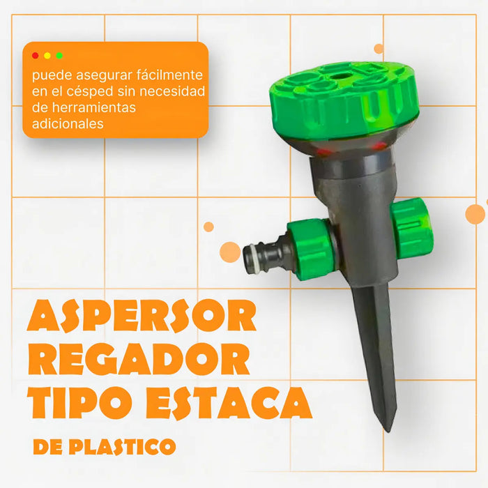 Aspersor Regador Tipo Estaca de Plástico