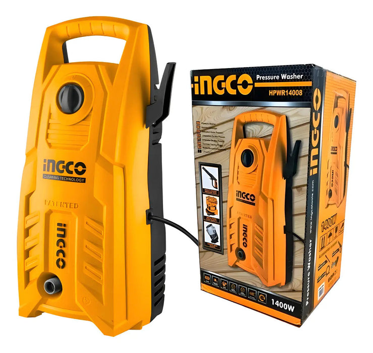 Hidrolavadora Ingco Hpwr14008 1.4kw 130bar