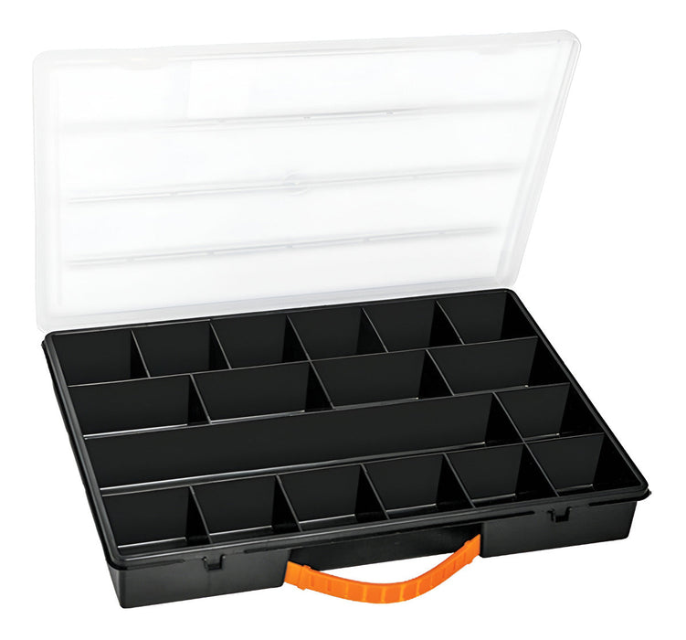 Caja De Herramientas Organizador 18 Compartimientos Truper Negro