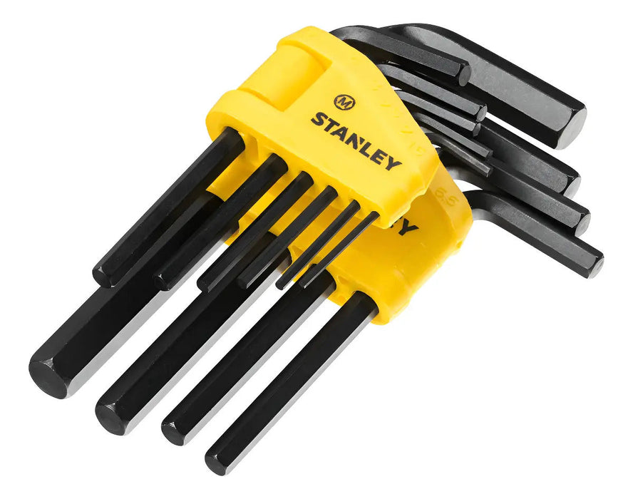 Set de 10 Llaves Allen Hexagonales Stanley