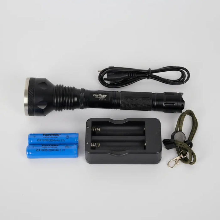 Linterna Recargable 3x T6 Ferton Camping Trekking Seguridad