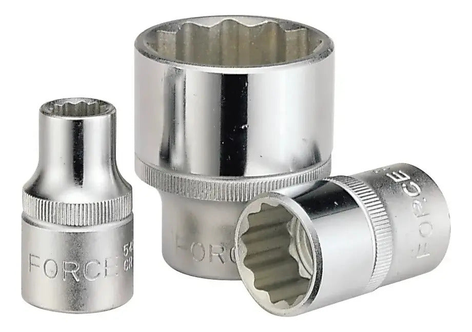 Juego Dados Polig 1/2'' De 5/16'' A 1.1/4'' Force 4243s-9