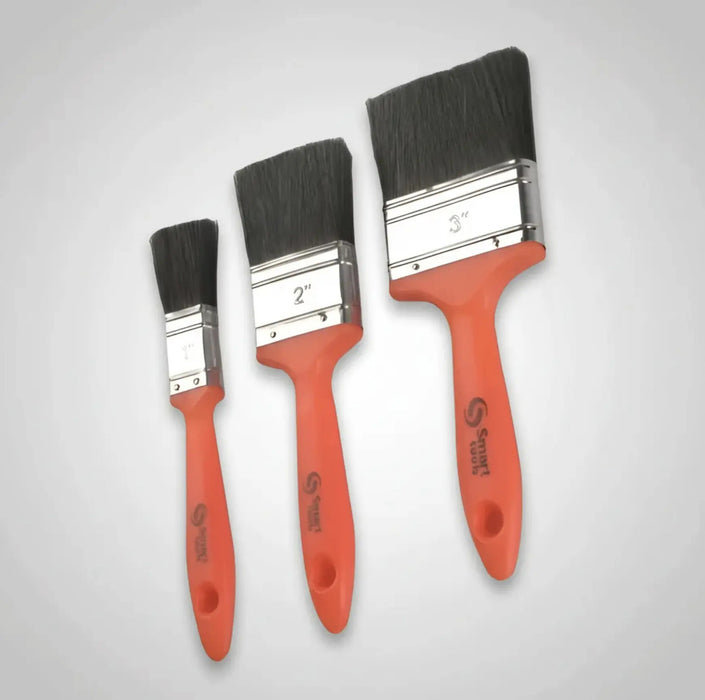 Set 3 Brochas Profesional Plana 1'' - 2'' - 3''