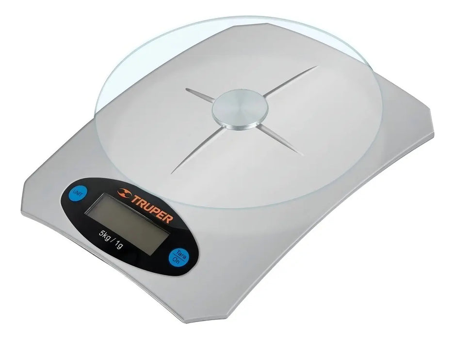 Balanza de Cocina Digital Truper BASE-5EC 5kg Blanca