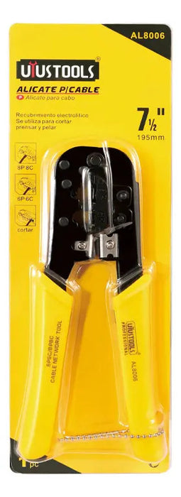 Ponchadora Pela Cable 3 En 1 RJ11 RJ45 RJ12 AL8006
