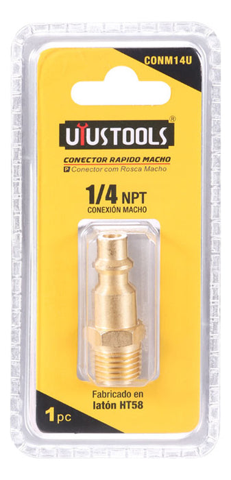 Conector Rápido Macho 1/4'' NPT