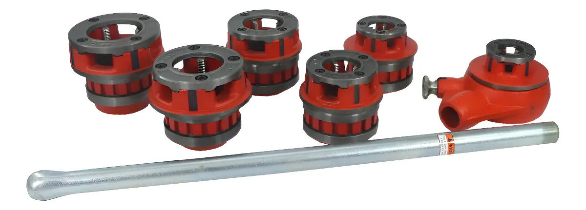 Juego De Tarrajas Rosca Npt Ridgid Cap. 1/2 A 2puLG