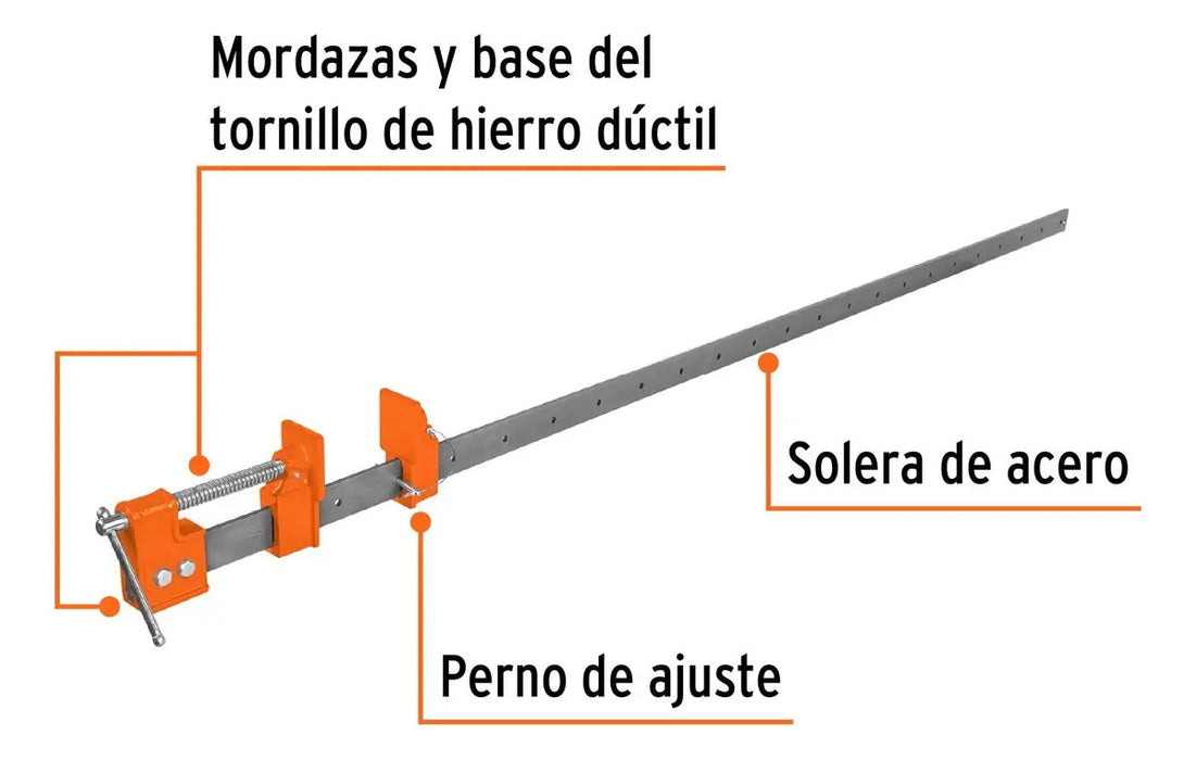 Sargento Solera 150 Cm Truper