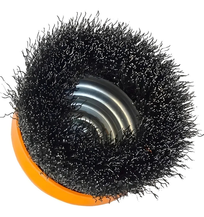 Grata Copa Ondulada Fina 4'' Truper