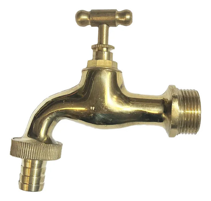 Llave Bronce C/pilon 3/4 X 3/4