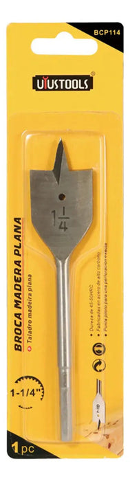 Broca Paleta Plana 1 1/4" Para Madera Uyustools