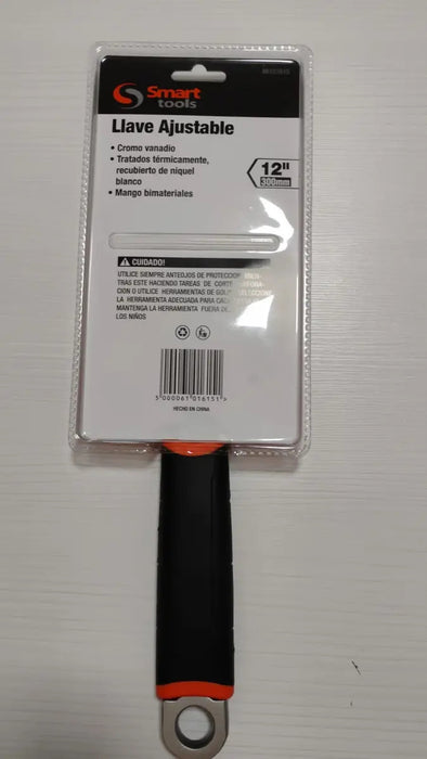 Llave Francesa Ajustable 12'' Smart Tools