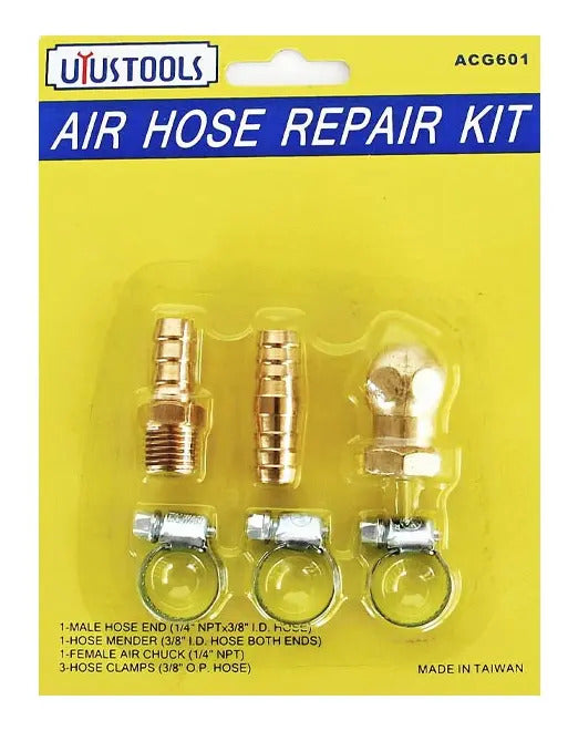 Juego Acoples Reparación Manguera Aire 6pcs