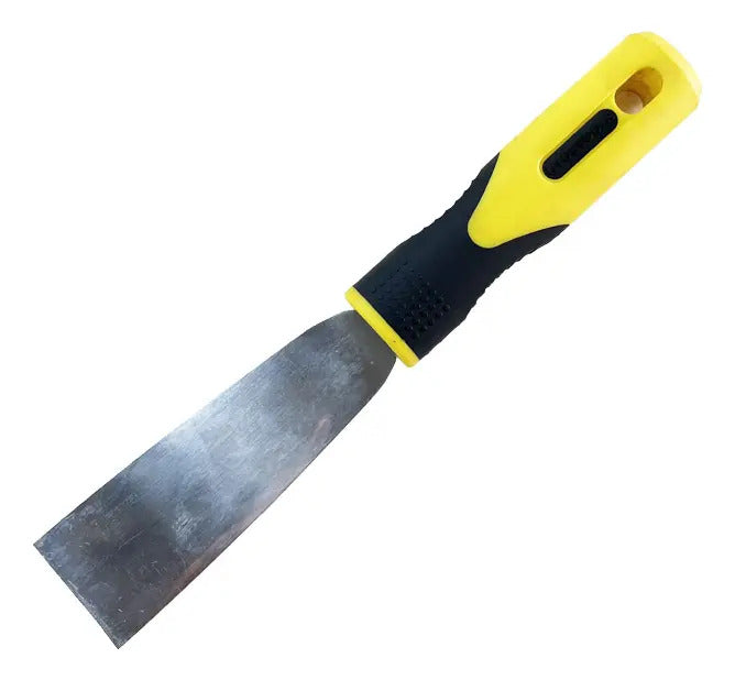 Espátula 1,5" Acero Inox M/plast Dob Color