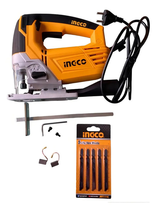Sierra Caladora Ingco 800W con 5 Sierras