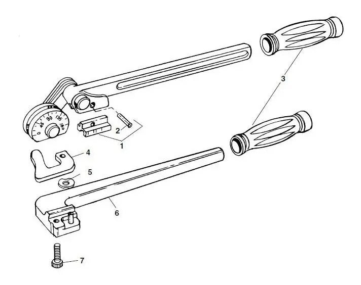 Dobladora De Tubos De 1/2 #408 Ridgid