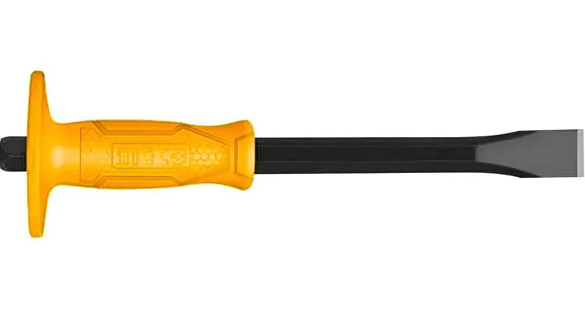 Cincel Punta Plana Grip 1" x 12" Ingco