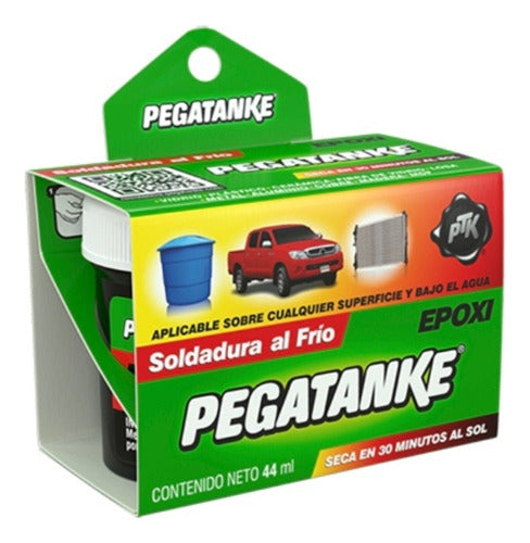 Pegamento Epóxico Soldadura de Epoxi Negro Pegatanke 43g