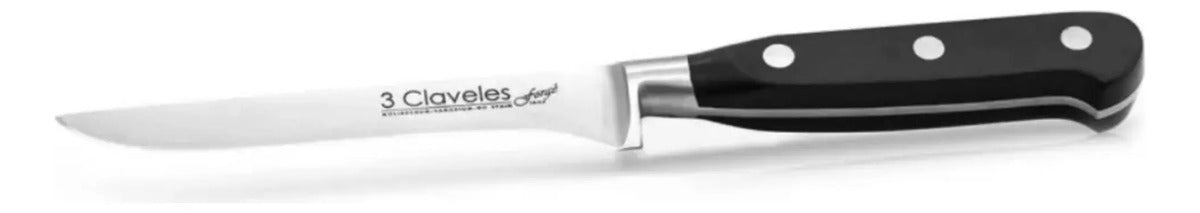 Cuchillo Deshuesar 13cm Inox Forjado Forge Tres Claveles