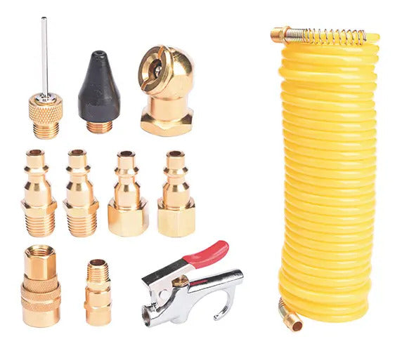 Kit 14 Pcs Acoples Manguera Compresor