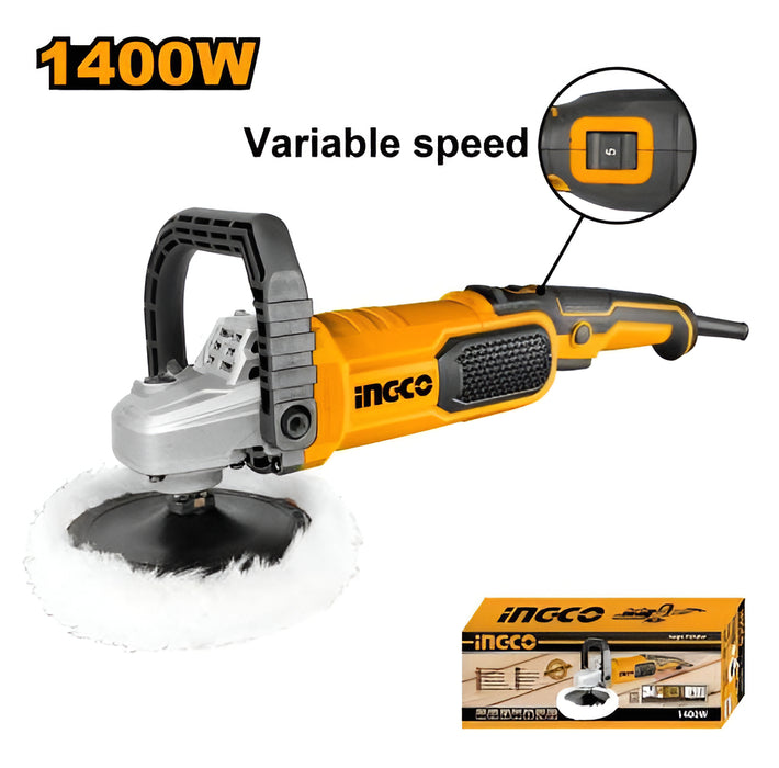 Lustra Pulidora 1400W Vel Regulable Ingco