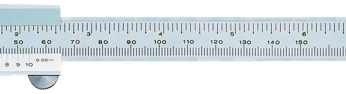 Pie De Metro Vernier Calibre Analógico 150 Mm 6" 0.05 Mm 530-104