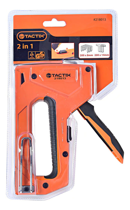 Engrapadora y Clavadora para Trabajo Pesado Tactix 1.2 mm