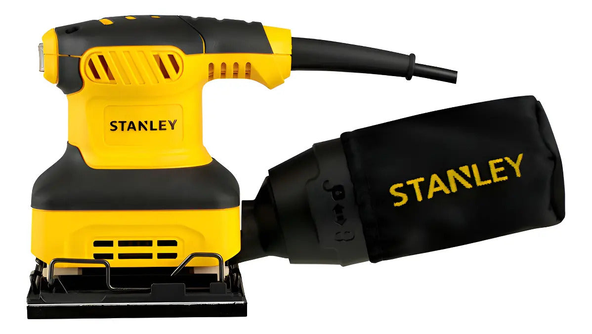Lijadora Profesional Orbital Stanley SS24 con Sistema Velcro